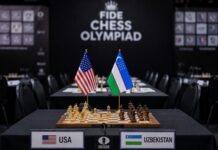Uzbekistan and USA Prepare for Intense Chess Battle Before Olympiad