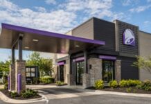 Royal Signs Finishes Unique Canopy for Delaware Taco Bell Location
