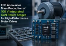 EPC Begins Mass-Producing 100V GaN Power Stages for Motor Drives
