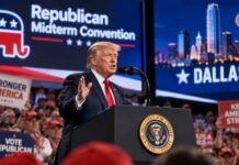 Trump Rallies Supporters at Republican Midterm Convention in Dallas