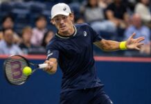 Alex de Minaur Beats Rain Delays to Reach US Open Round Two